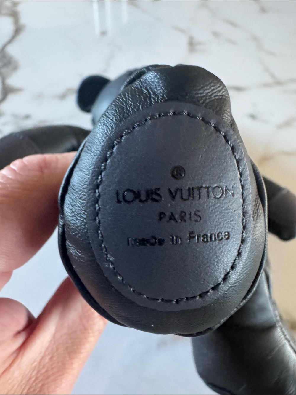 Louis Vuitton monogram eclipse dou dou teddy bear - Picture 3 of 11